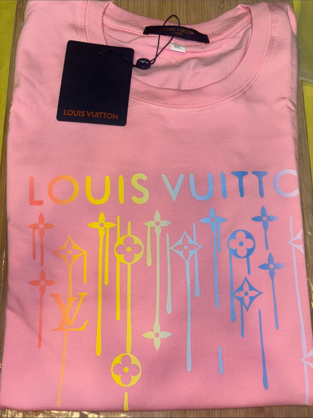 Pink Logo Graphic Tee